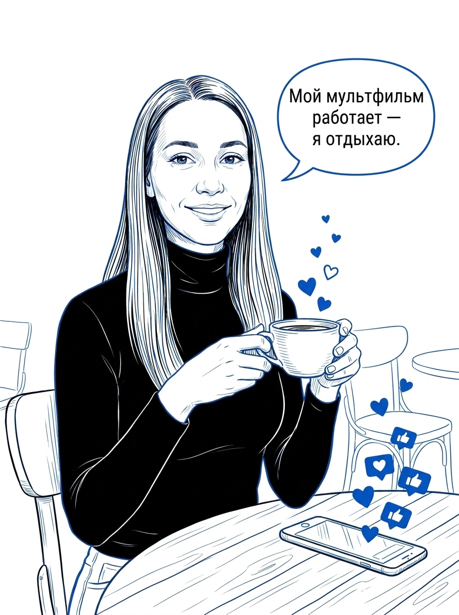 Мультик работает — автор отдыхает