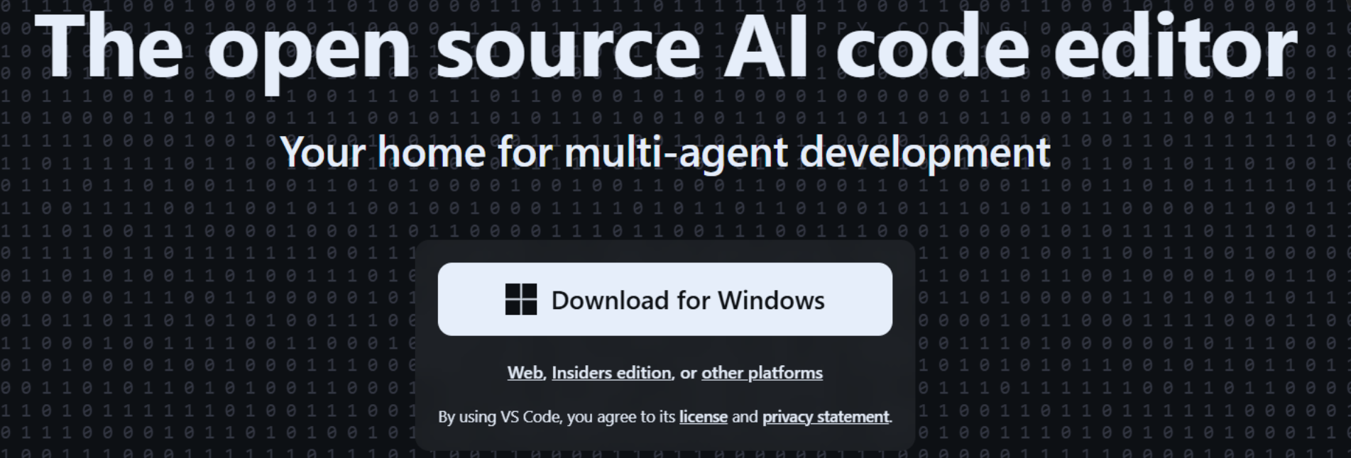 Кнопка Download на code.visualstudio.com